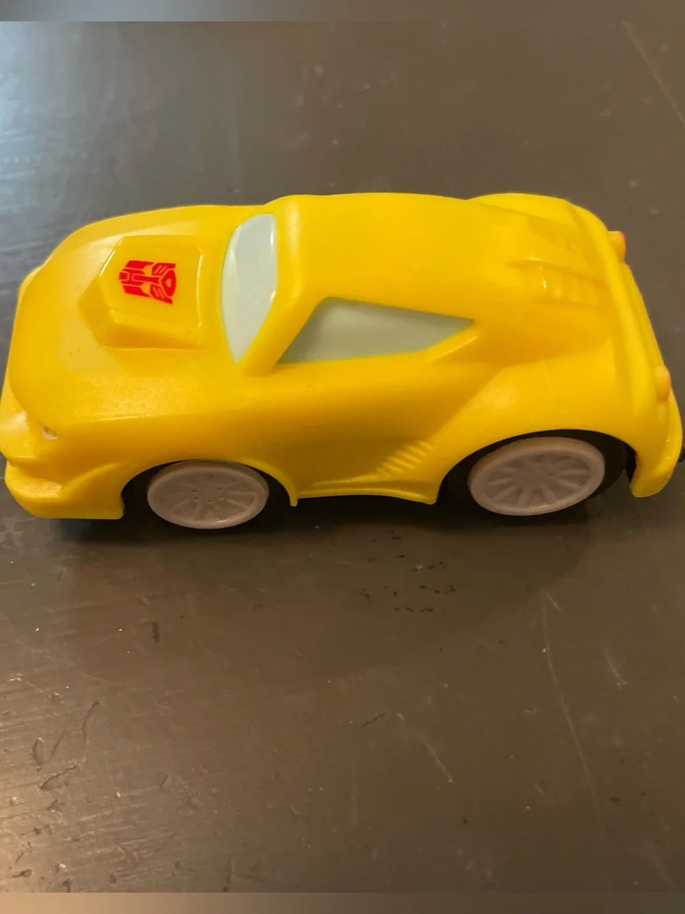Transformers Kids Toy Race Car with Autobot Emblem pull back and go car